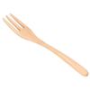 Fruit Salad Fork Harmless Wooden Fork Lunch Dessert Fork Kitchen Cutlery for Office Outdoor
