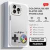 Game console fashion cool design Phone Case For lMDColor Silver Shell For lPhone 17 16 e 15 14 13 12 11 Pro Max Plus