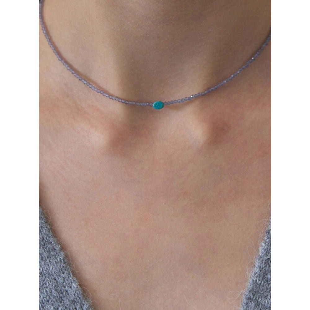 Turquoise Cats-Eye Necklace