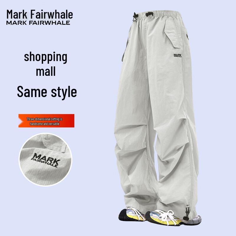 MARK FAIRWHALE Unisex Casual Straight-Leg Pants