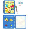 Children's Magic Water Painting Book: Reusable Color Doodle Album with Clear Water Pen for Kindergarten