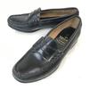 Goodyear Leather Loafer Moccasin 24 Black Business Dress Shoes(USED)