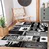 Juventus Customizable Name Carpet Design for Dormitory Kitchen Study room Foyer Anti-slip Rug Office home decor Birthday/Christmas Gift