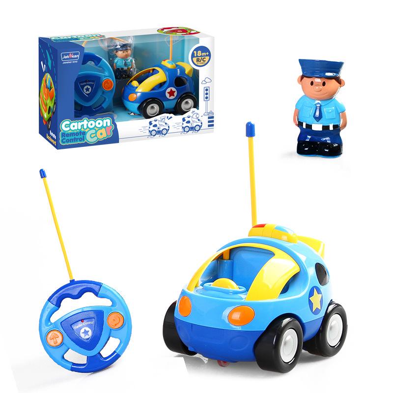 Children's Electric 2.4G Remote Control Car with Lights & Music - Popular Cartoon Toy Car