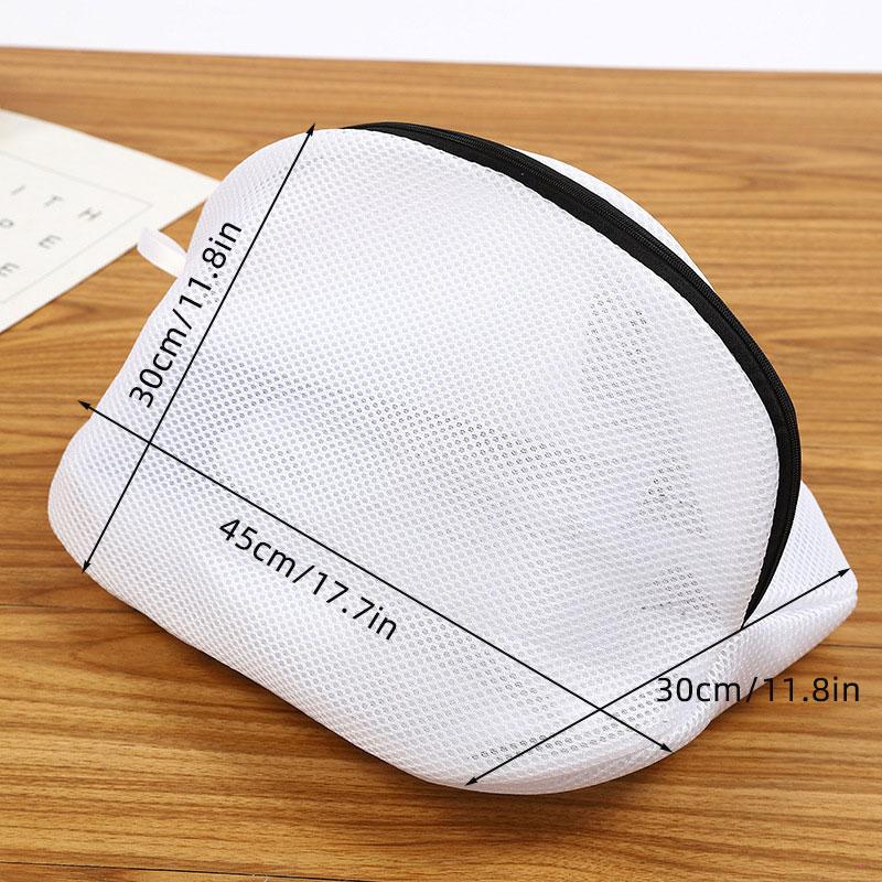 Shoes Laundry Bag Zippered Washing Machine Shoe Protector Washing Bag Dirty Clothes Mesh Polyester Anti-deformation Bags