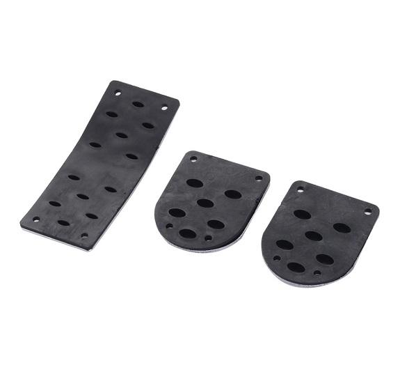 PEDAL SET for Universal Manual Vehicles Manual Special Pedal Car Gas Fuel Brake Clutch Pedal Foot Rest Pedal Pad