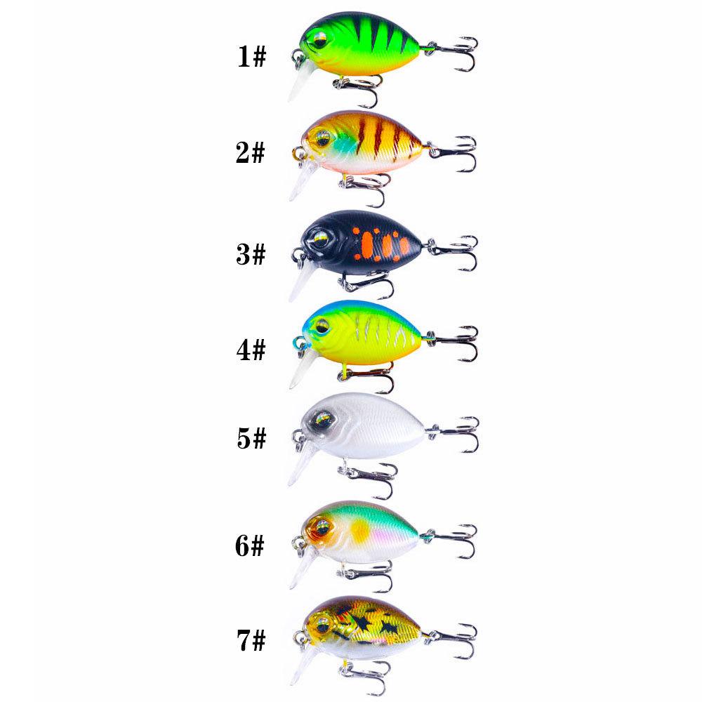 Floating Minnow Lua Lure Small Fathead3.8CM3.8GMini Micro Full Set Fishing Lure Outdoor Fishing Gear