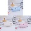 Cute Korean Style Polyester Pencil Bag With Spacious Storage For Students