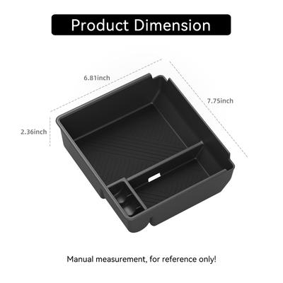 Für Toyota 4Runner 2025 Mittelkonsole Armlehne Aufbewahrungsschale ABS Organizer Aufräumen Autoinnenraumzubehör