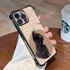 Airbag Electroplating Shell Apple 16promax Cute National Style Cat Iphone17 Four Corners Anti-drop 15 Protective Cover 13