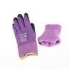 1 Pair Waterproof Work Safety Glove Winter Thermal Gloves Anti-Slip Grip Rubber Garden Gloves For Worker Builder Hands Protection