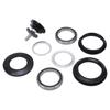 Bike Headset Bearings CNC Process Low Noise Rust Proof Road Bike Double Sealed Bearing Headset for 44‑50.6mm Frame