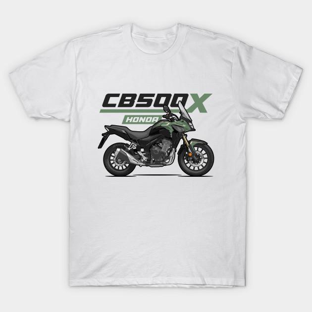 Men Black Print T-shirt Cb500X - Green No-Cut Transfer Paper Print Cotton Tshirt 4XL белый
