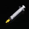 10Pcs Syringe Silicone Pumping Air Hollow Joint Part Connector Ciss Inkjet Cartridge Cleaning Tool