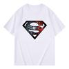 2026 Hot Selling Fashion New Superman Cotton Short Sleeved Tshirt Mens Marvel Loose Casual Simple Style Trend Forefront