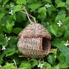 Pet Supplies Hand-woven Straw Mat Rope Cover Bird Nest Outdoor Garden Hanging Decoration Ornaments