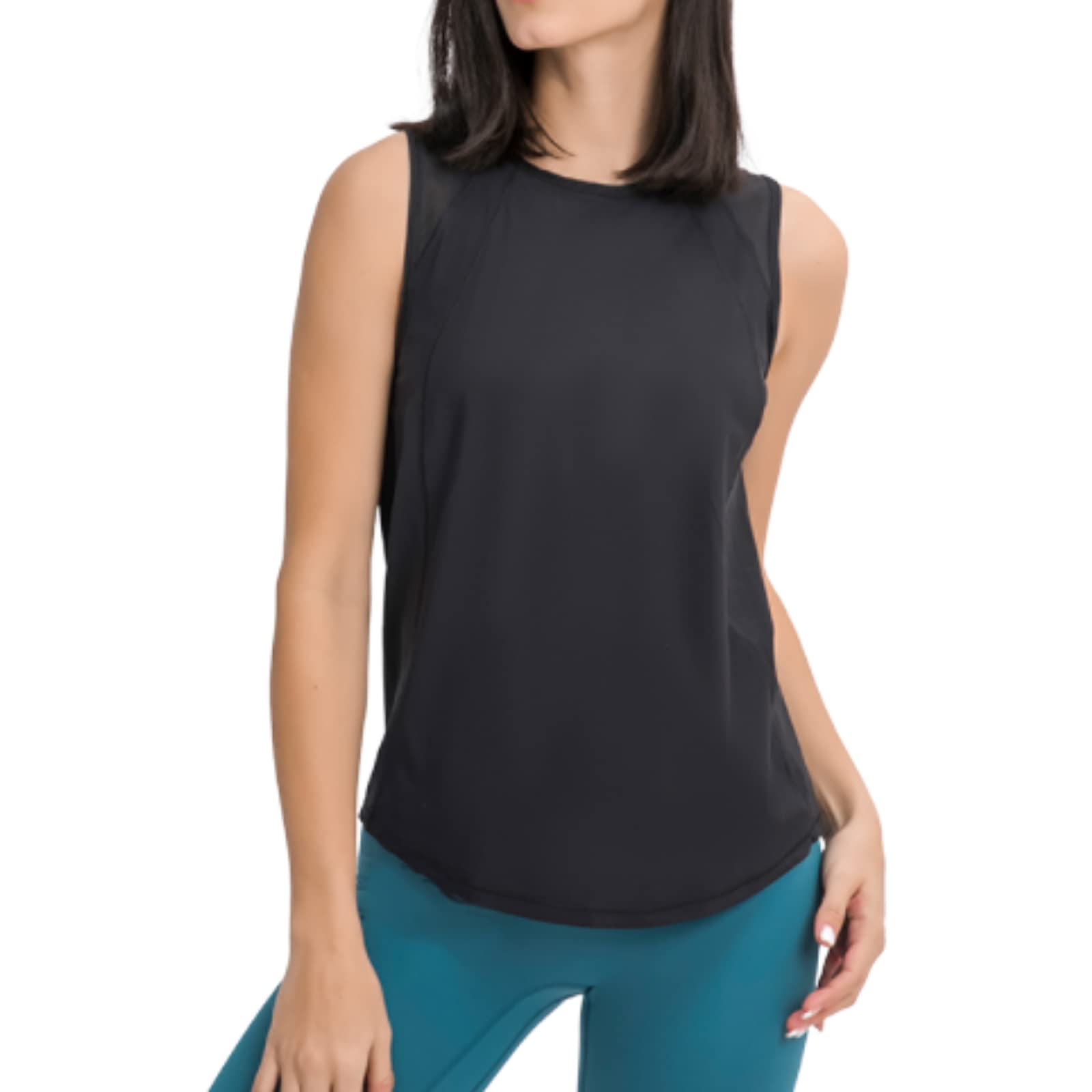 

576 Топы для йоги Майки для йоги Стильный милый дизайн спины Спортивная одежда для горячей йоги Тренировочная одежда Пилатес Впитывающая Быстросохнущая Эластичная Дышащая Сетка