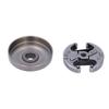 Kit de piñón de llanta plateado oscuro para Husqvarna 325 340 346XP 345 350 351 353 445E 450in-7T