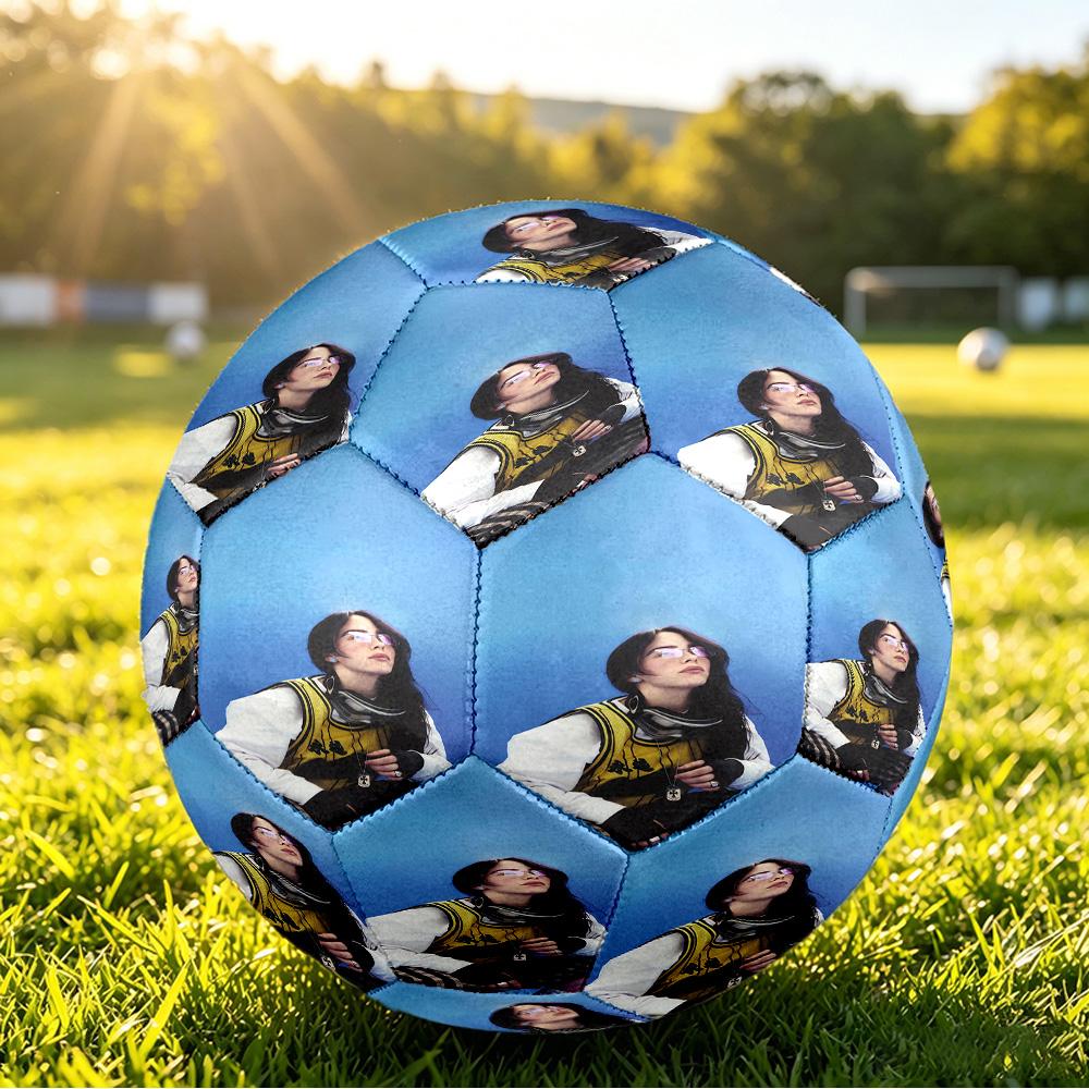 Billie Eilish Size 5 Soccer Ball, Durable Standard Football For Training Match Outdoor Sports