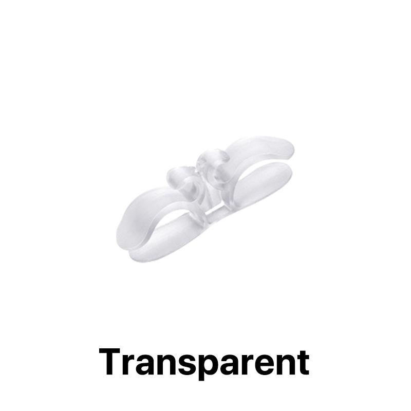 

Многофункциональный органайзер для кабелей Кухонное хранение Намоточное устройство Держатель вилок бытовой техники Клипса для намотки шнура питания 1PCS прозрачный