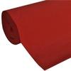 Tapis - vidaXL - Rouge - 10 x 1 m - 400 g/m² - Polyester