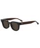 JOURNAL STANDARD relume Sunglasses Journal Standard Relume Thick Frame Black Rim Colored Lenses Stylish UV Protection Unisex [Zoff] Wellington-style