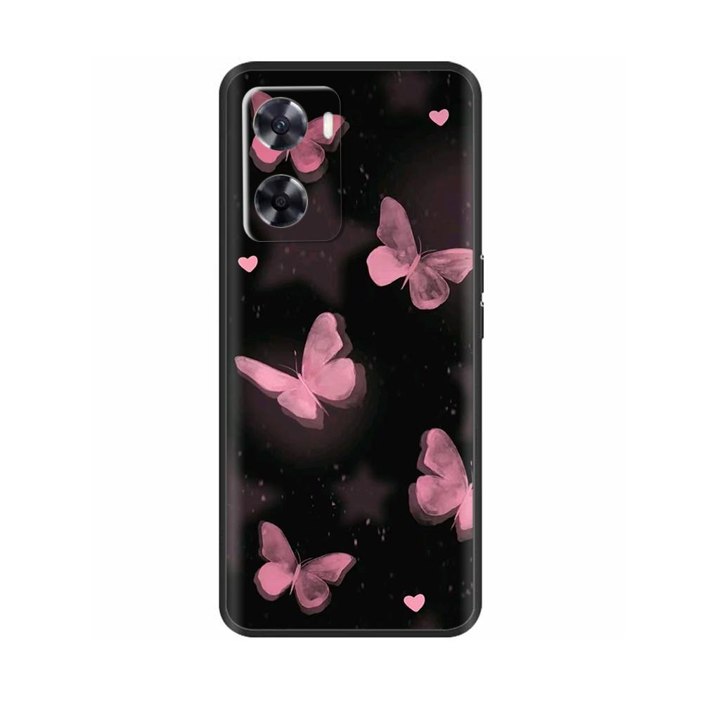 For OnePlus Nord N20 SE Case Cover For 1+ Nord N20SE Phone Cases Cute Flower Silicone Fundas For OnePlus Nord N300 Capas Bumper