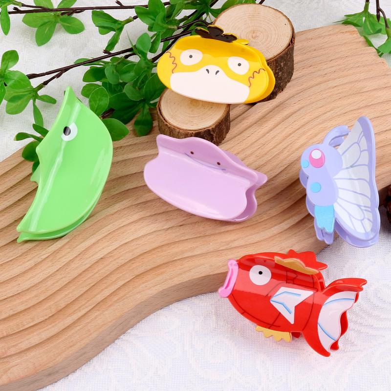 Pokemon Niedliche Cartoon Haarspange für Frauen Hai-Klammer Pikachu Haarspange Hinterkopf-Klammer Haar-Krabben-Klammer Kopf-Accessoires