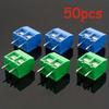 10/50PCS PCB Terminal Block Connector Pitch 5.0mm KF301 Straight Pin 2P 3P Screw PCB Terminal Blocks Connector Assortment Kit
