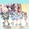 Conjunto de Figuras de PVC Exquisitas Emilia Rem Ram Variantes de Cor Para Colecionadores de Rezero