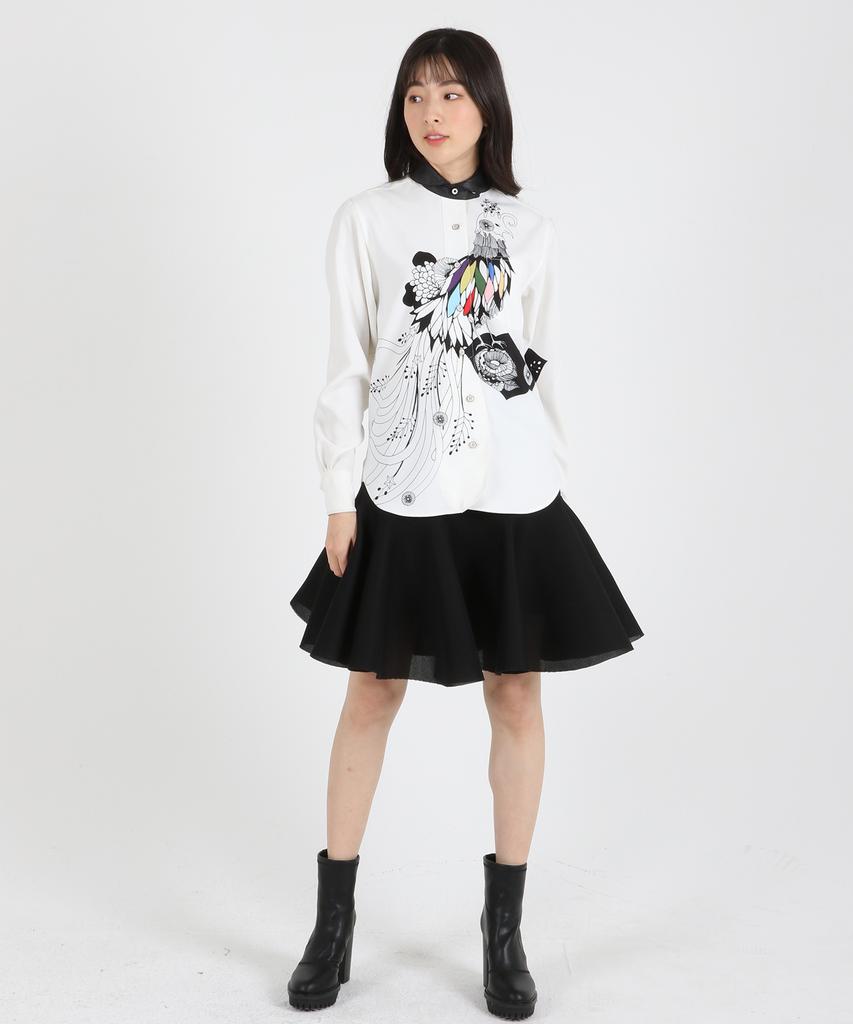 BLAHBANG Pen Illustration Go-Stop Series Ddonggwang Dress Shirt