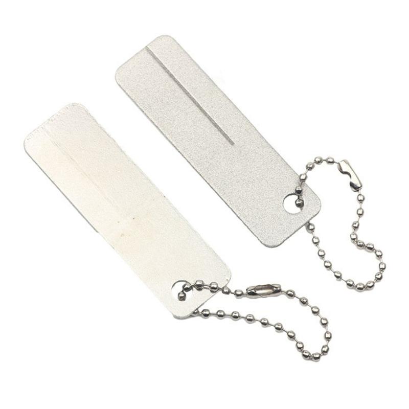 Fiskekrokfil med handtag Bärbar Fiskekrok Fiskekroksslipare Krokfil för Fiskekrok Diamantfil