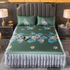 Bedroom Flat Sheets Bed Printed Fashion Modern Queen King Size Washed Cotton Comfortable Bedding Mattress Cover Bedspread
