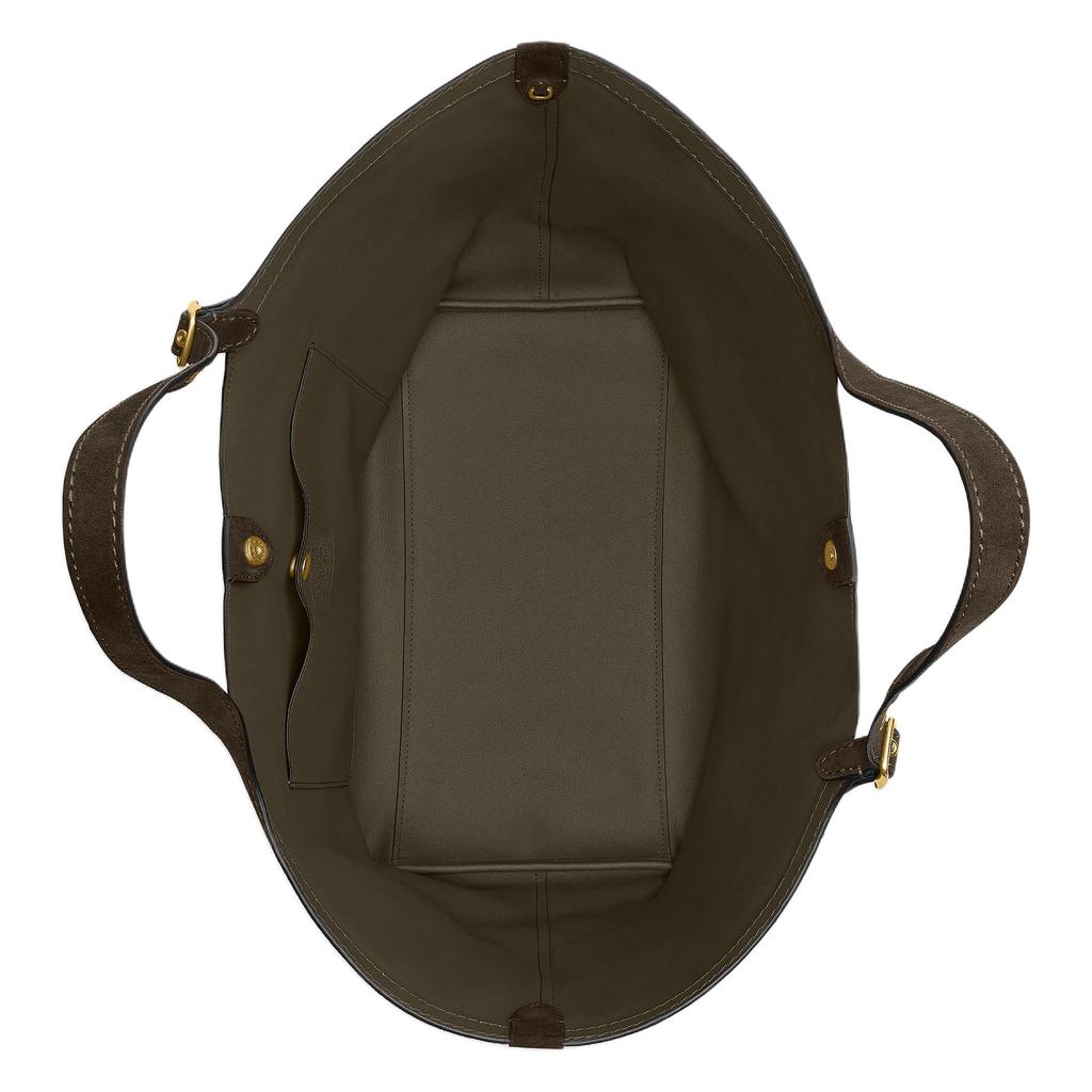 Coach Gramercy 35 Tote Bag Women Tote Gold Olive-Green CBN47-B4OL