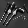 Double-Use Screwdriver Removable Hand Tool Chrome Vanadium Steel Repair Tool Handle Flathead Screw Driver