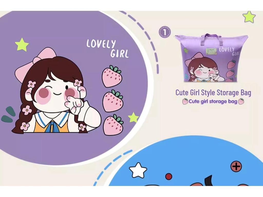 3.6 Grundausstattung für Neulinge: Wasserdichte Aufbewahrungstasche für Kinder, Steppdecke mit großem Fassungsvermögen für Studenten