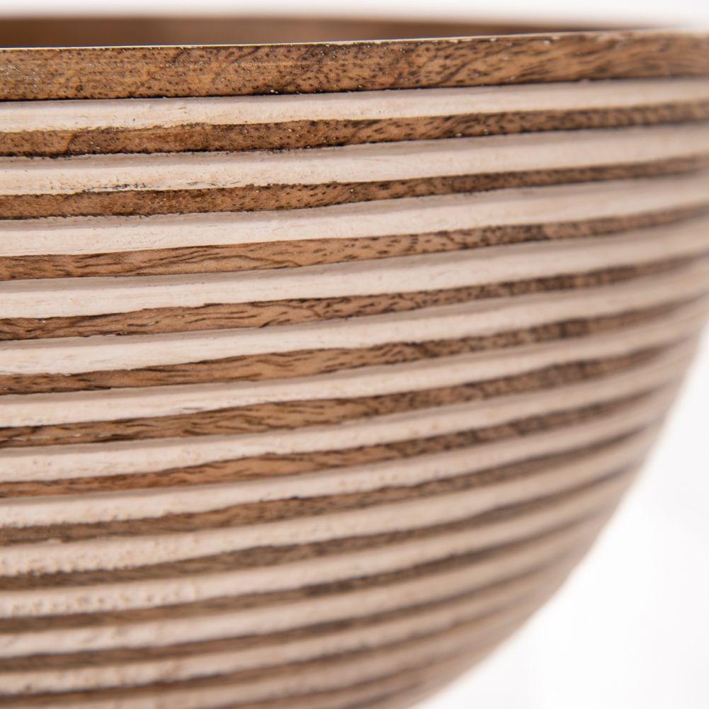 Miska drewniana do serwowania przekąsek chipsów koszyk na owoce MANGO 25cm 3L ORION 120286