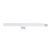 1Set Guitars Neck Fret Beam Leveling Bars Luthier Tools With 6Pcs Sandpaper Silver Aluminum Musical Instruments Accessories