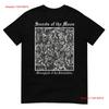 SECRETS OF THE MOON Festung Unverletzliche Einseitiges T-SHIRT vintage Gewaschen Herren Vielseitig Leicht Weich Designerkleidung