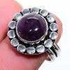 Amethyst Gemstone 925 Silver Jewelry Ring 5.5