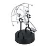 Motion Physical Steel Balance Ball Rotating Perpetual Science Pendulum Toy  Tumbler Craft