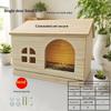 Ziehbarer Boden Netz Vogelhaus Papagei Holzhaus Tigerfell Pfingstrose Mönch Wellensittich Kleines Haus Kleines Sonnen Fluchthaus Spielzeug