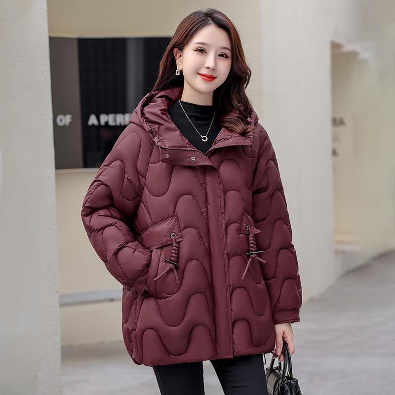 2024 Korean Style Winter Down Jacket: Cold-Proof, Fashionable, Loose-Fit, Thick Cotton-Padded Coat