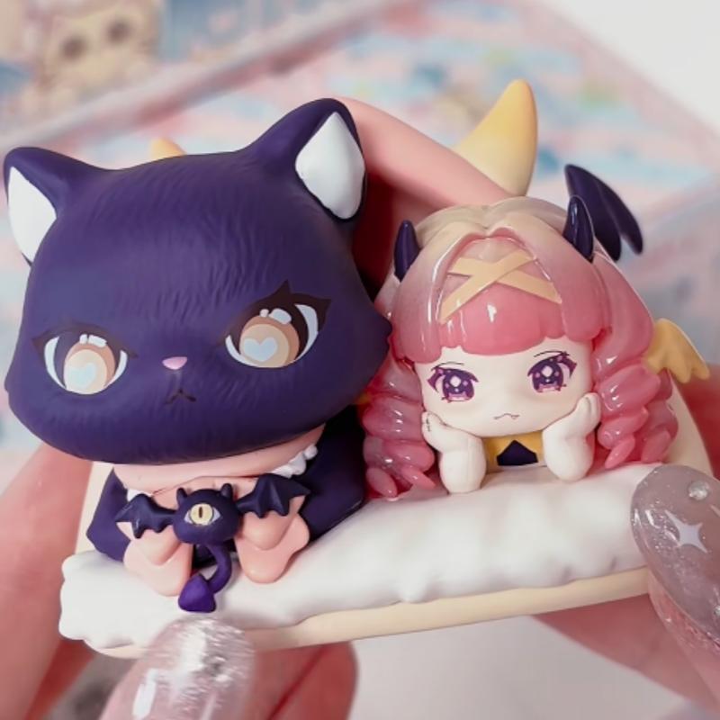 Latest Sweet Emilya Kitten Companion Seriestrendy Plaything Figurine Cute Female  Birthday Present Collectible Present Ornament