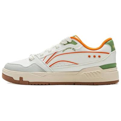Li Ning Common 80s Classic Fashion Retro Všestranné Hrubá Podrážka Pohodlné Protišmykové Odolné voči Opotrebeniu Nízke Tenisky Pánske AGCV023-3