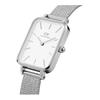 Daniel Wellington European and American watches QUADRO series small square watch, watch, quartz movement, white dial, women's watch, watch DW00100438