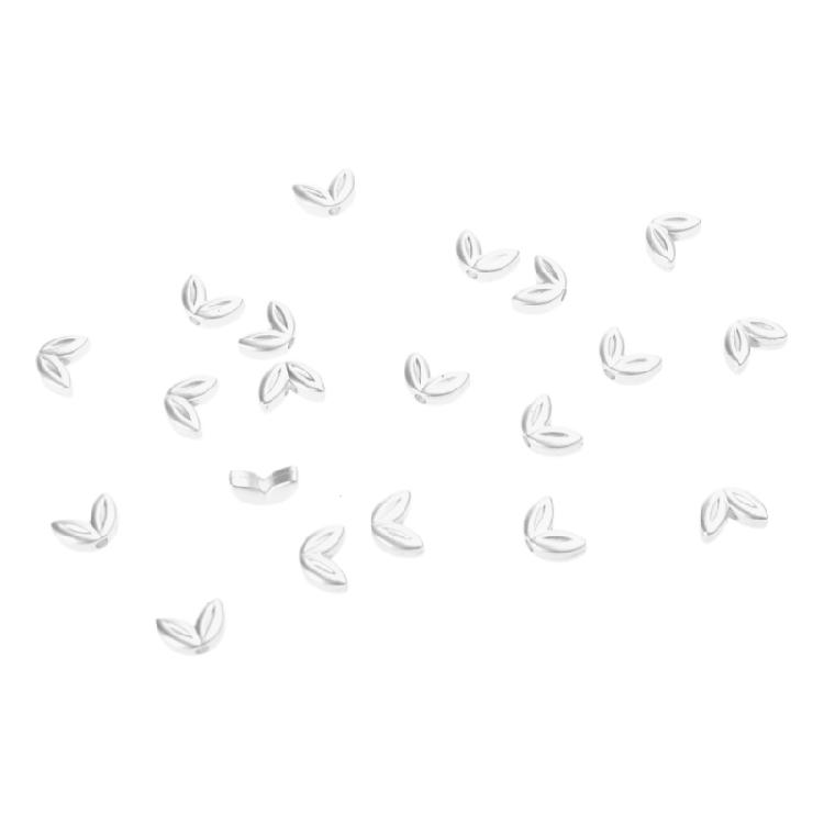 

Double Hole Spacer Beads for Artistic Jewelry Assembly Earring Accessories Jewelry Components for Craft Enthusiasts 1 срібний