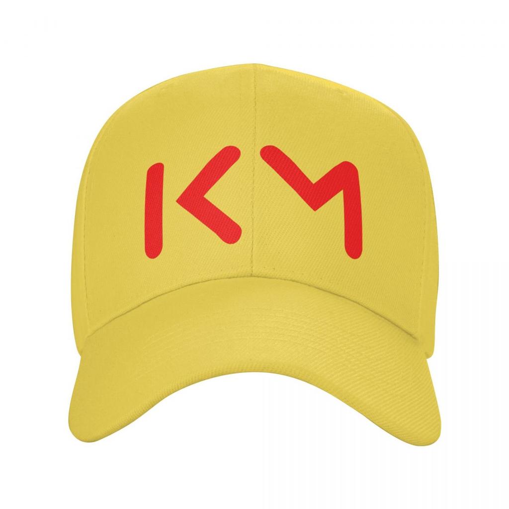 Custom Fashion Soccer Gift Mbappes KM Logo Baseball Cap Women Unisex Adjustable Unisex Soccer Lover Dad Hat Hip Hop Sun Hat
