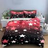 Starry Night Gradient Bedding Bedding Duvet Cover Set Duvet Cover Pillowcases (1 * Duvet Cover 2 * Pillowcases, Without Duvet Insert)