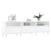 VidaXL TV Stand High Gloss White 150x30x44.5 Cm Engineered Wood 831270